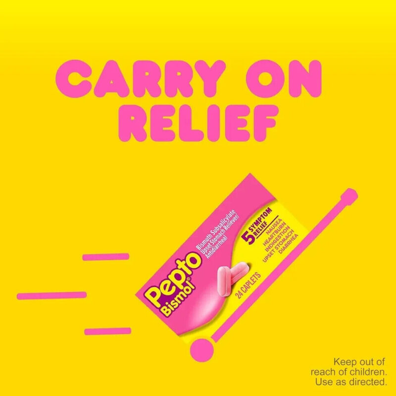 Pepto Bismol 24 Caplets